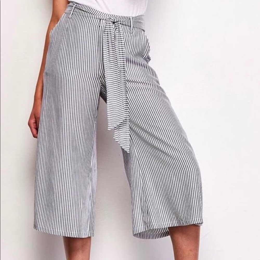 BB Dakota Jack Pants — blue and white striped